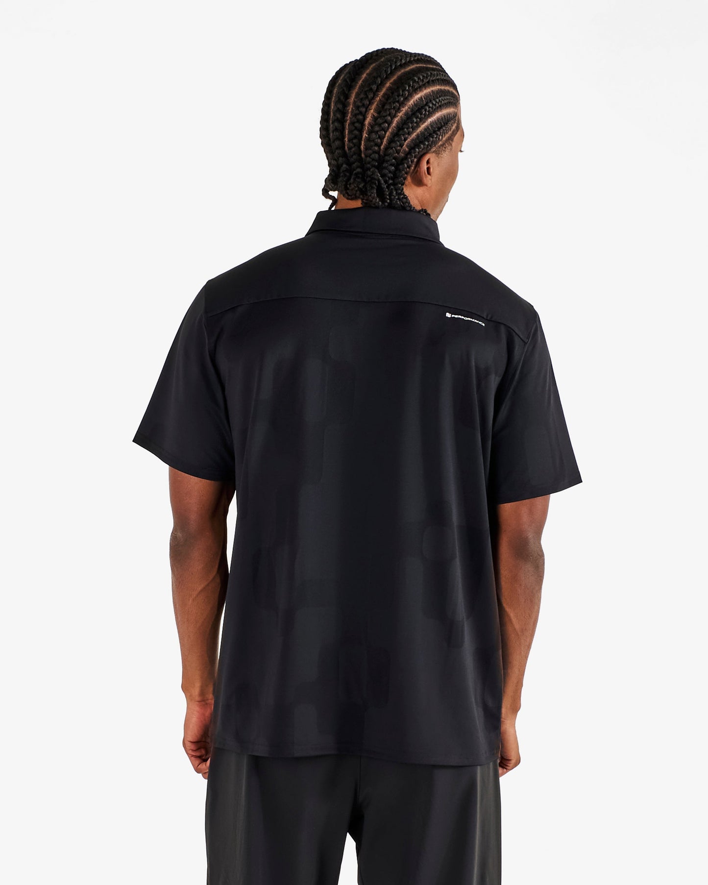 PERFORMANCE MESH PANELED POLO