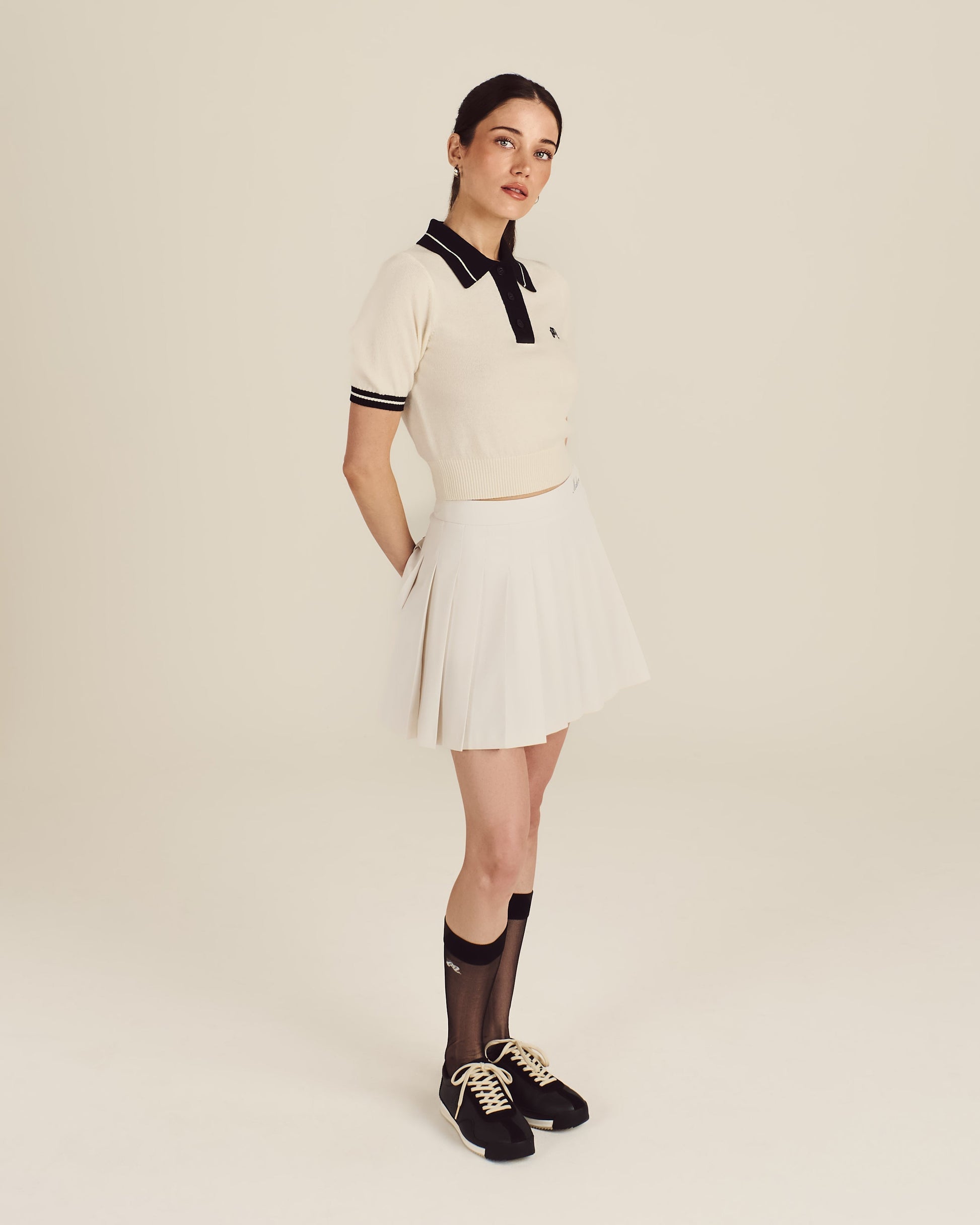 MIKAYLA KNIT POLO