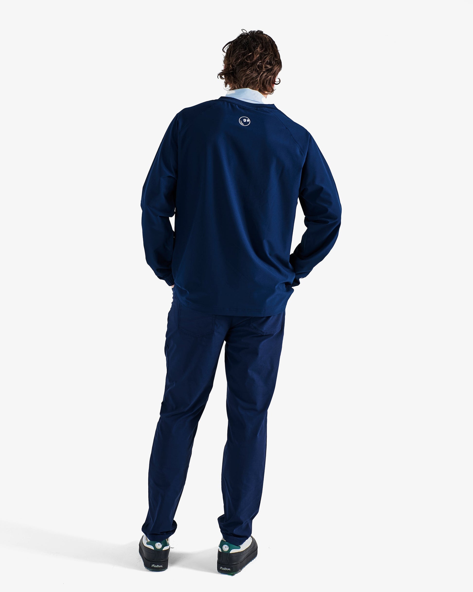 MALBON X ADIDAS GO-TO WIND CREWNECK PULLOVER