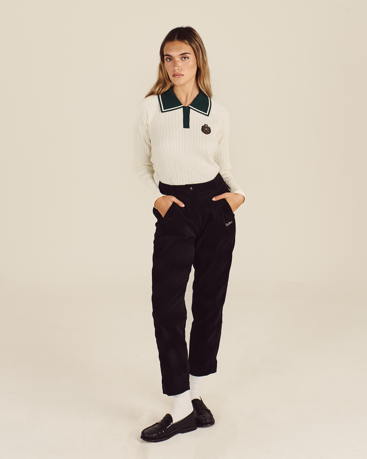 PRESERVE TAPERED TUCK PANTS