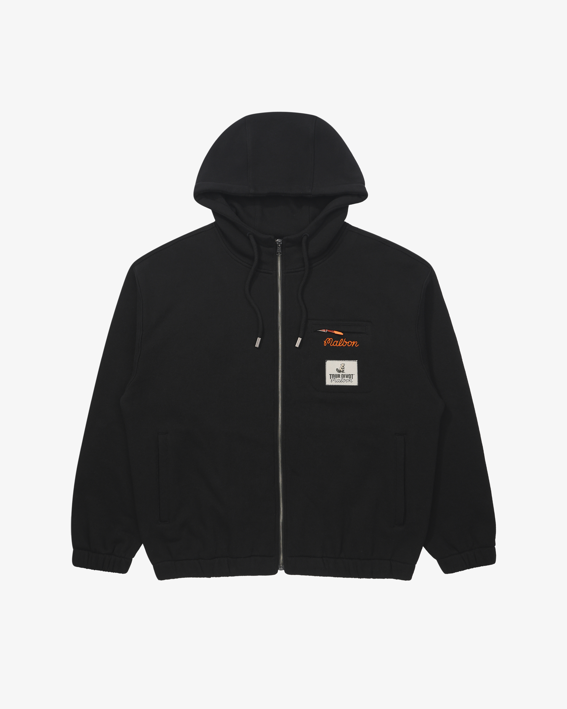 STUDIO SEOUL TOUR DIVOT FRENCH TERRY ZIP-UP