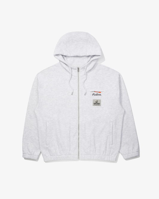 STUDIO SEOUL TOUR DIVOT FRENCH TERRY ZIP-UP