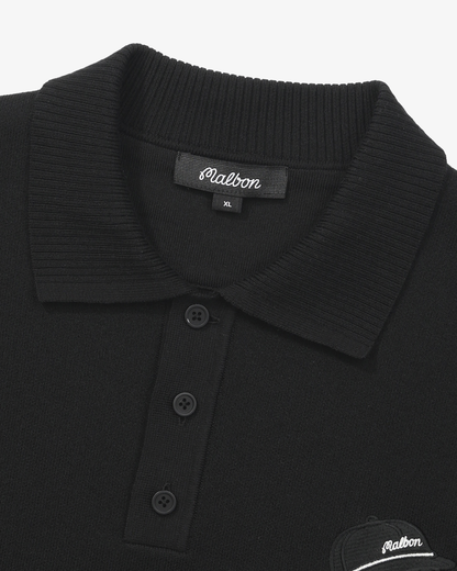 STUDIO SEOUL BUCKETS POLO SWEATER