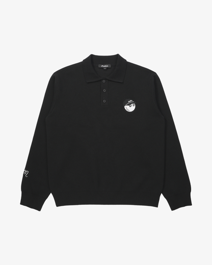 STUDIO SEOUL BUCKETS POLO SWEATER