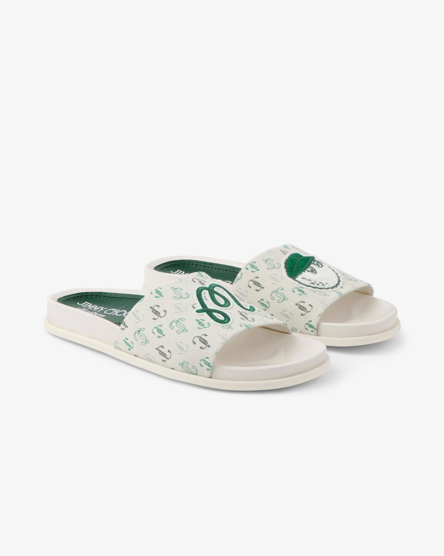 JIMMY CHOO X MALBON WOMENS SLIDE