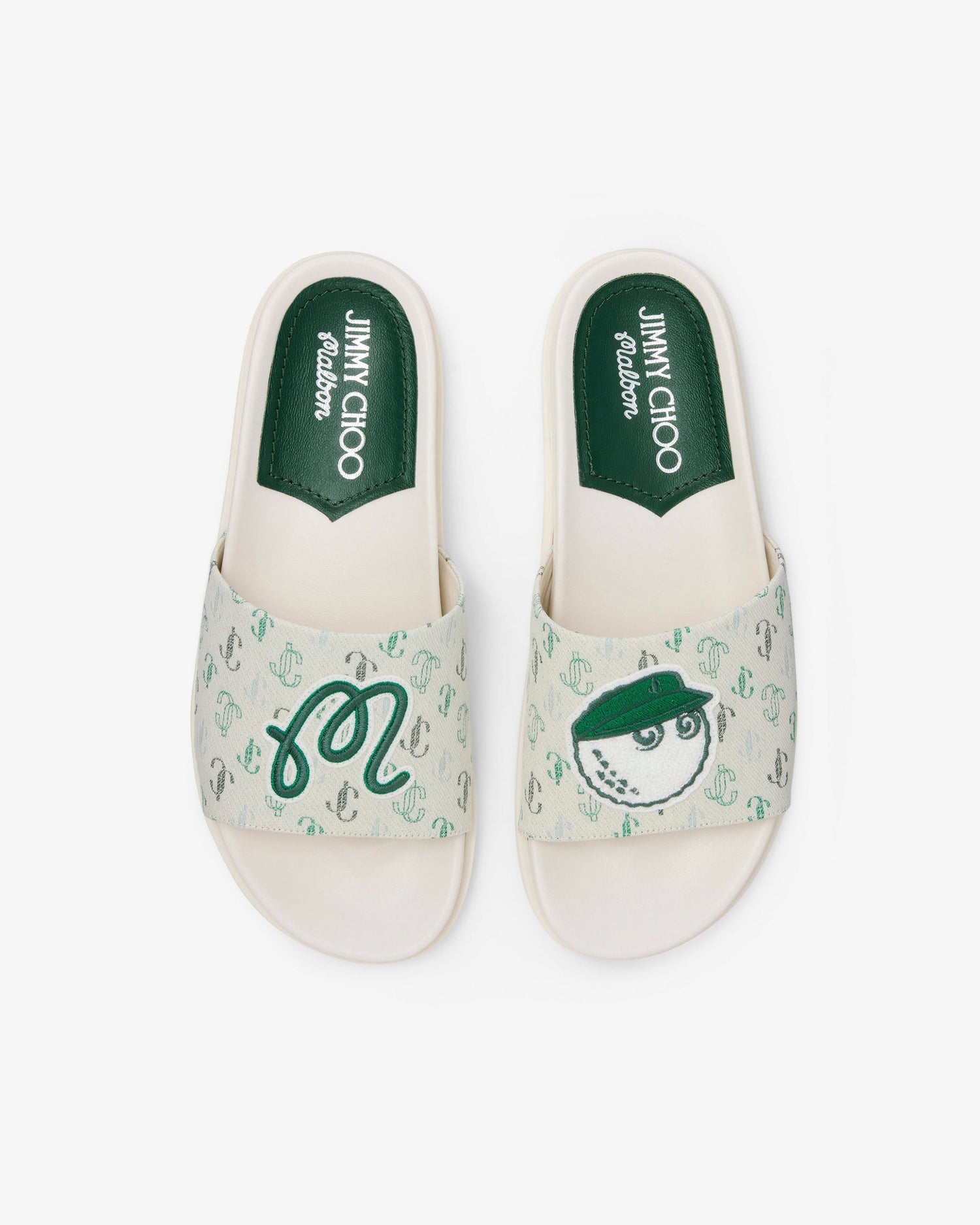 JIMMY CHOO X MALBON WOMENS SLIDE