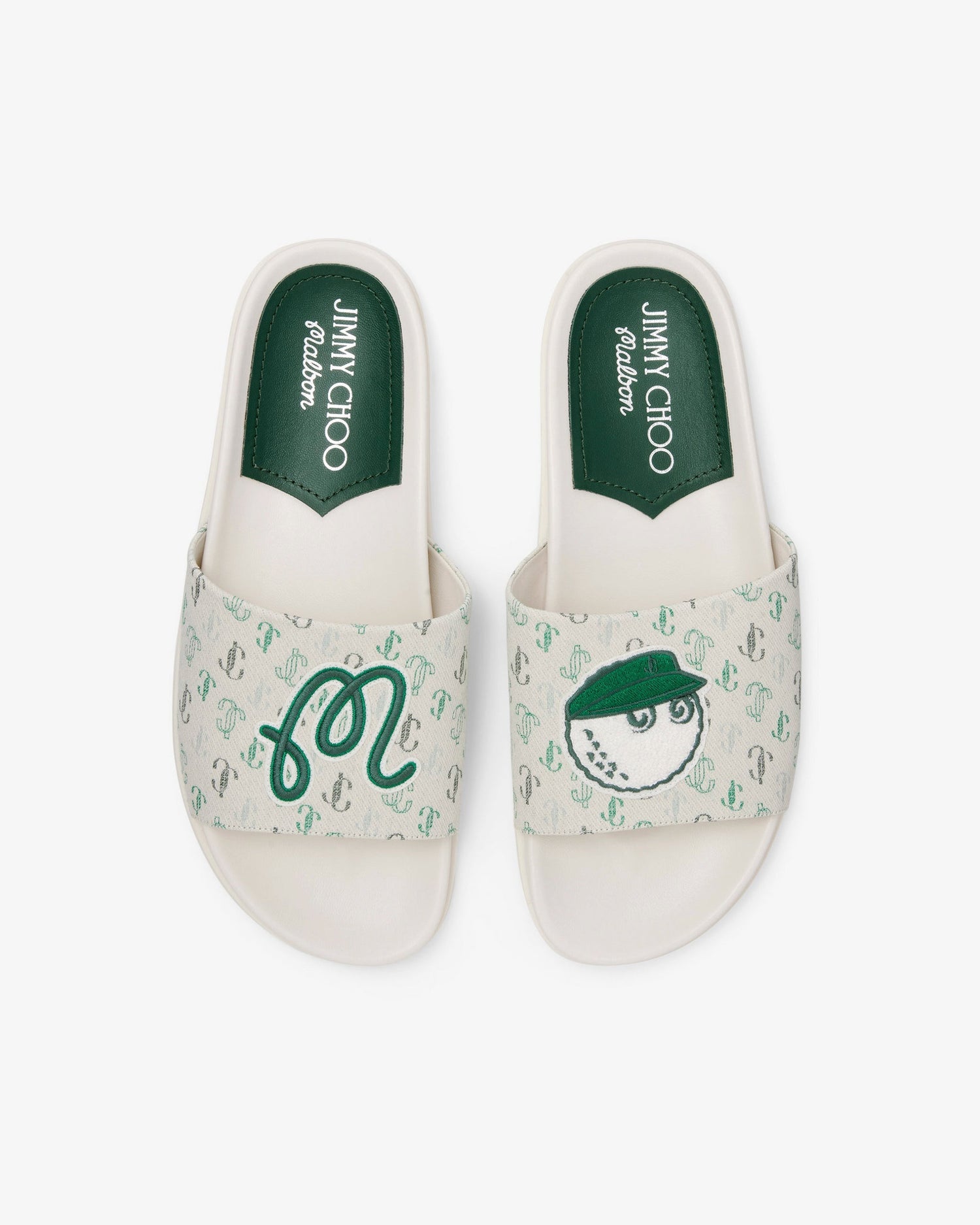 JIMMY CHOO X MALBON MENS SLIDE