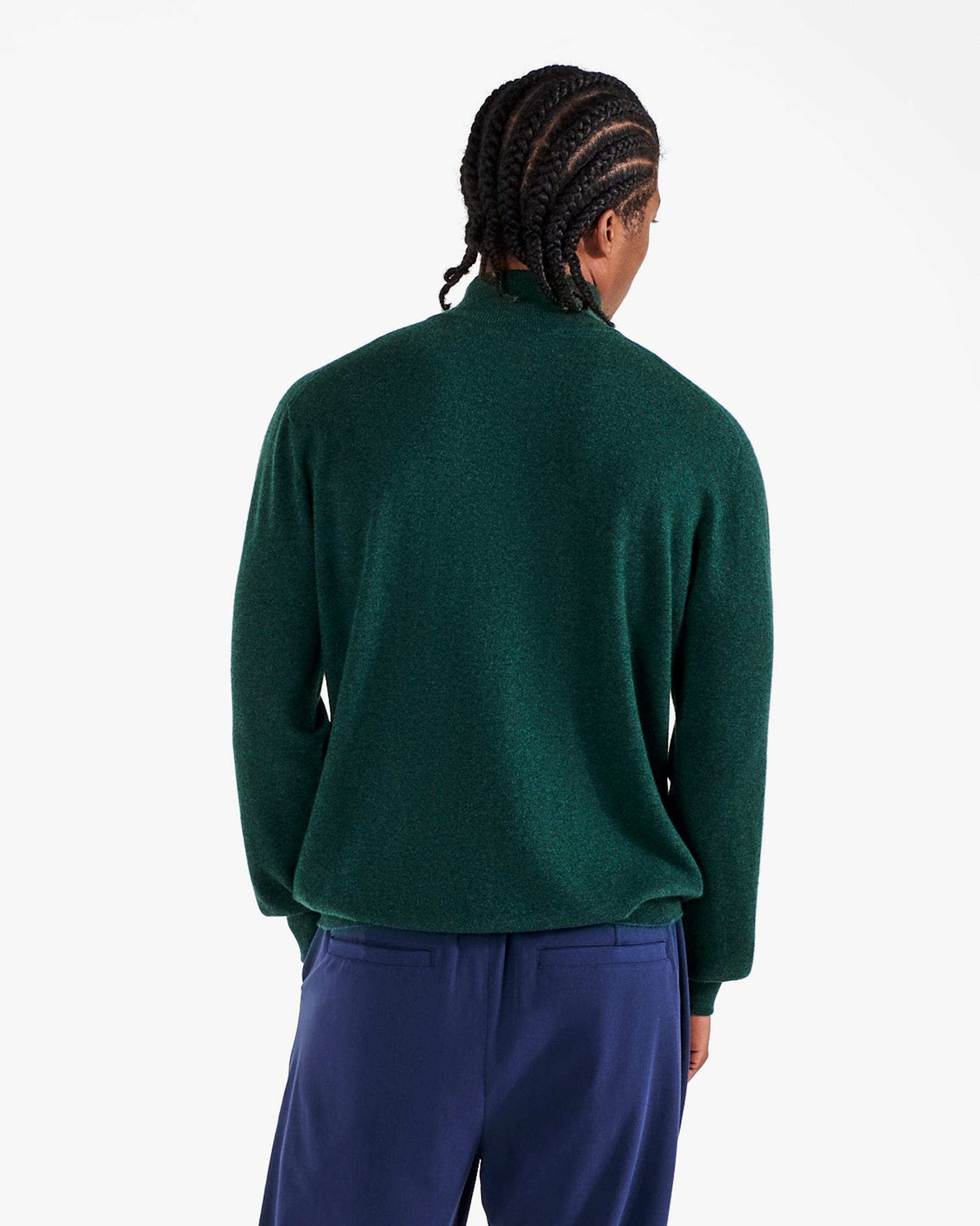 JOHNSTONS QUARTER ZIP SWEATER