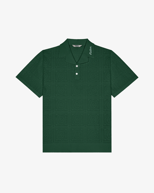 RESORT CROCHET POLO