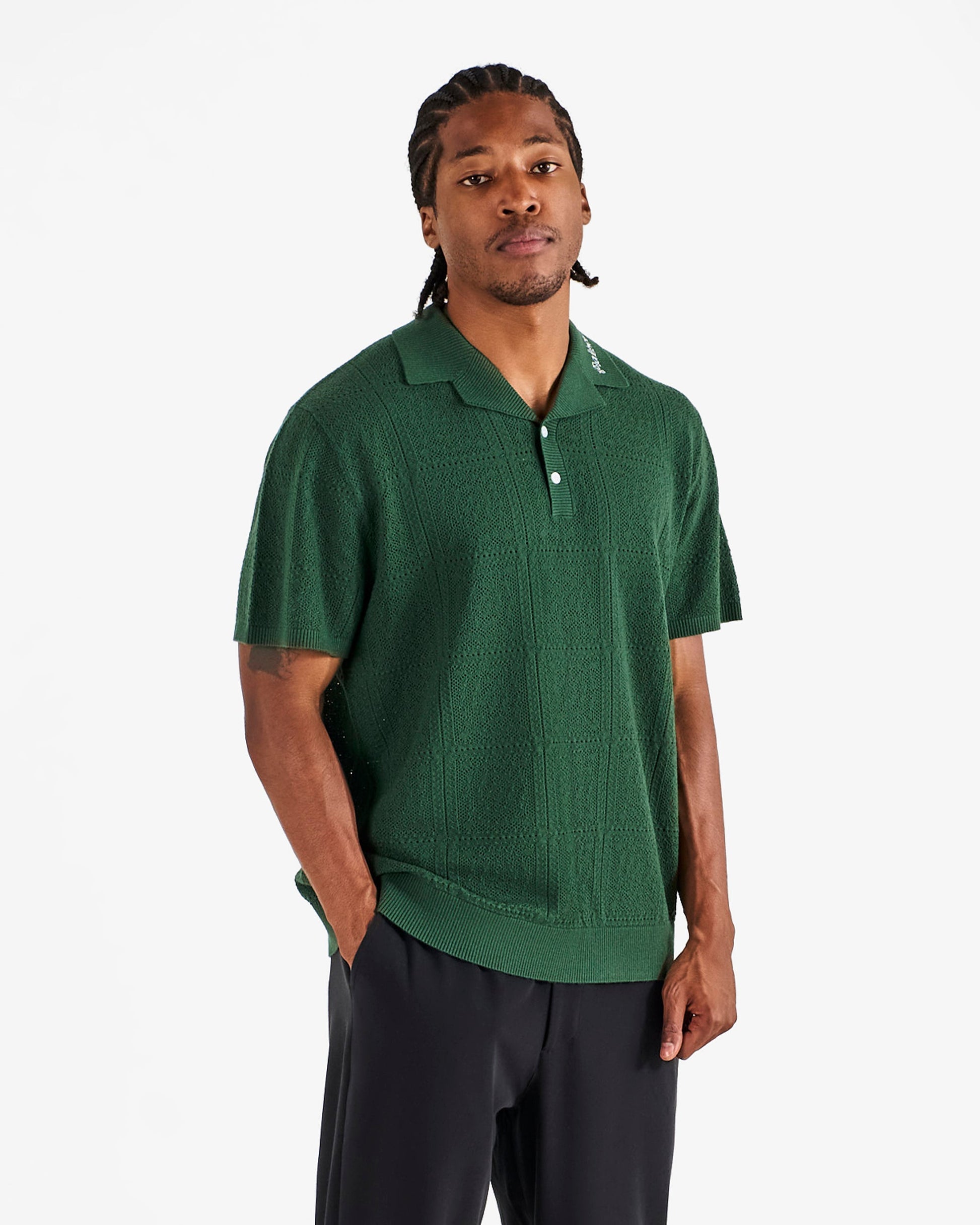 RESORT CROCHET POLO