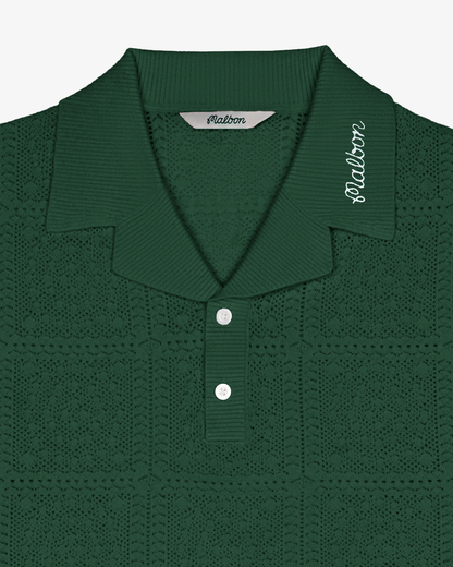 RESORT CROCHET POLO