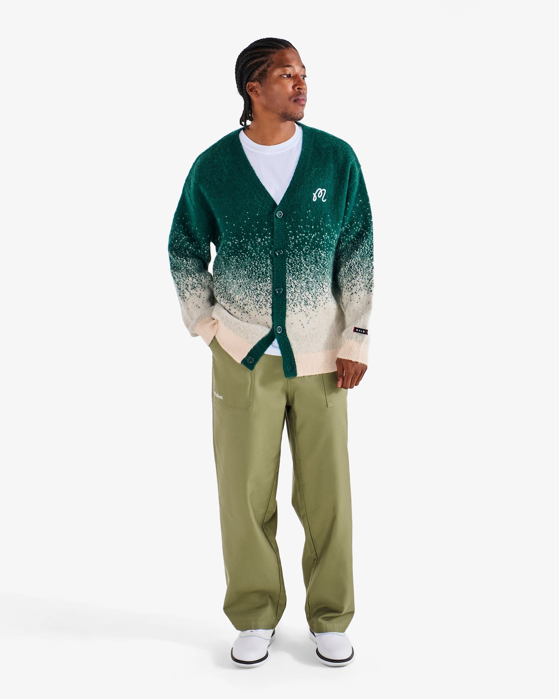 CLOT MOHAIR CARDIGAN