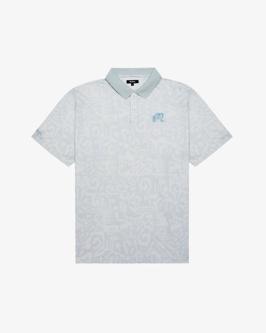 MEZZO PERFORMANCE PIQUE PRINTED POLO