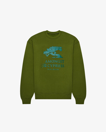 AMONGST THE CYPRESS CREW FLEECE