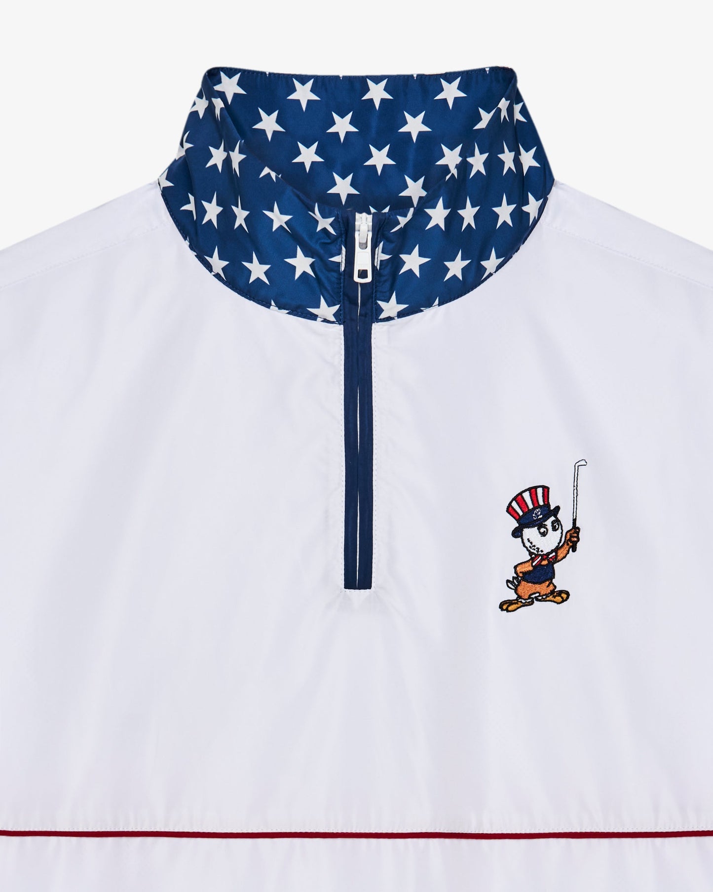 EAGLE BUCKETS NYLON QUARTER ZIP WINDBREAKER