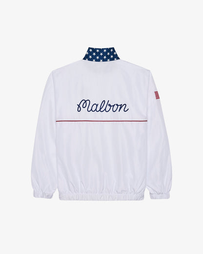 EAGLE BUCKETS NYLON QUARTER ZIP WINDBREAKER