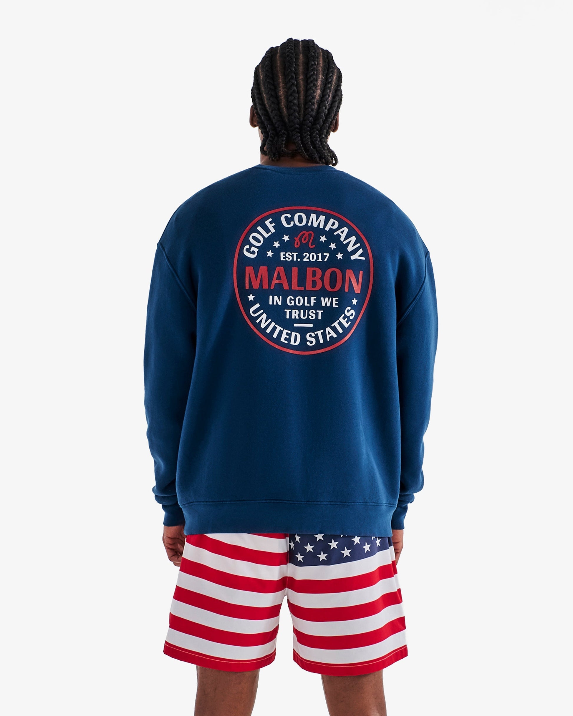 IN GOLF WE TRUST CREW SWEATSHIRT