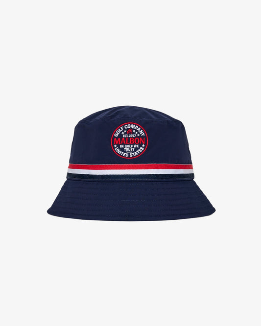 IN GOLF WE TRUST NYLON BUCKET HAT