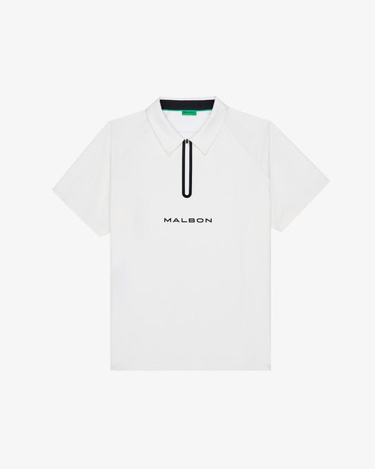 PERFORMANCE ZIP RAGLAN POLO