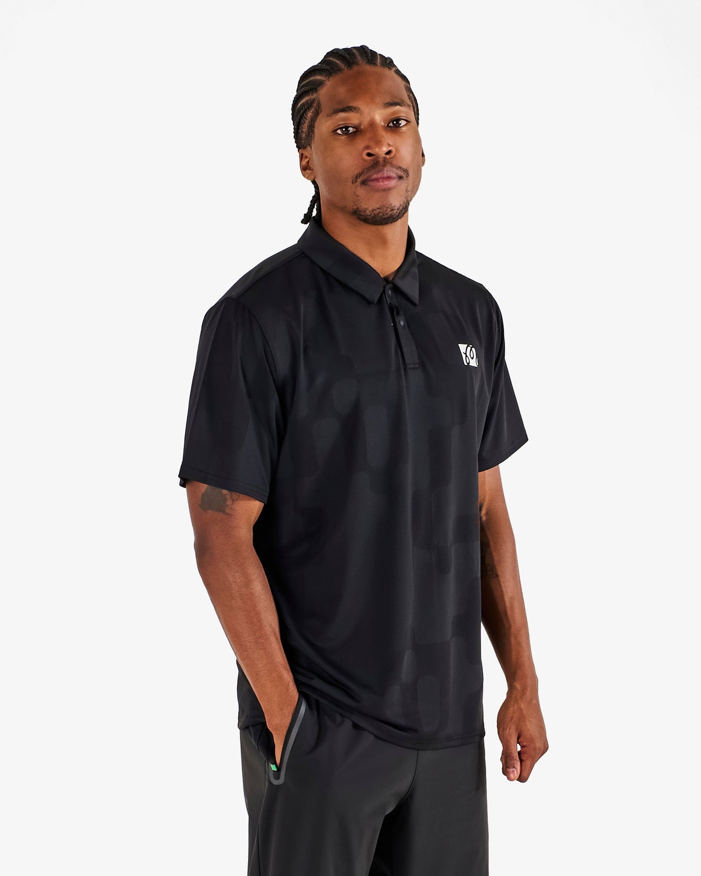 PERFORMANCE MESH PANELED POLO