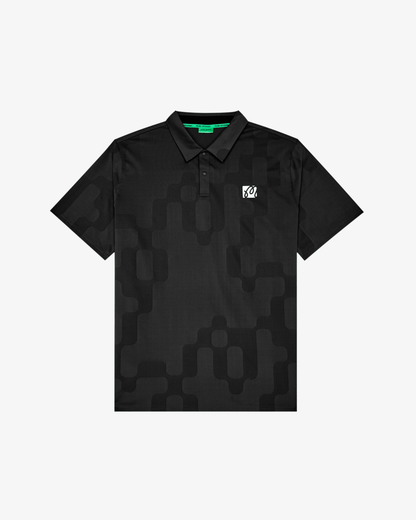 PERFORMANCE MESH PANELED POLO