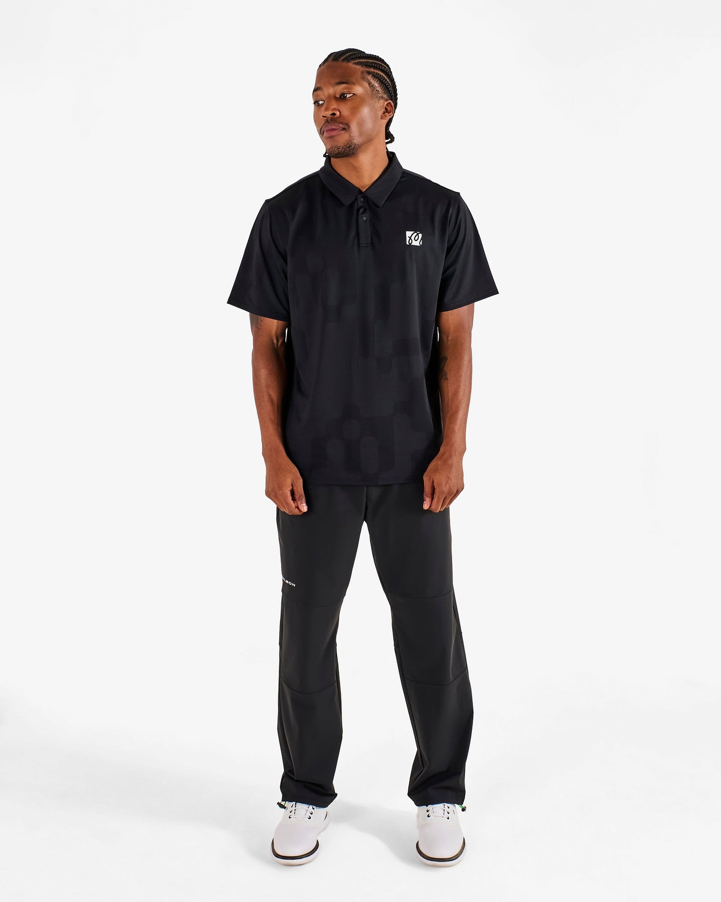 PERFORMANCE MESH PANELED POLO