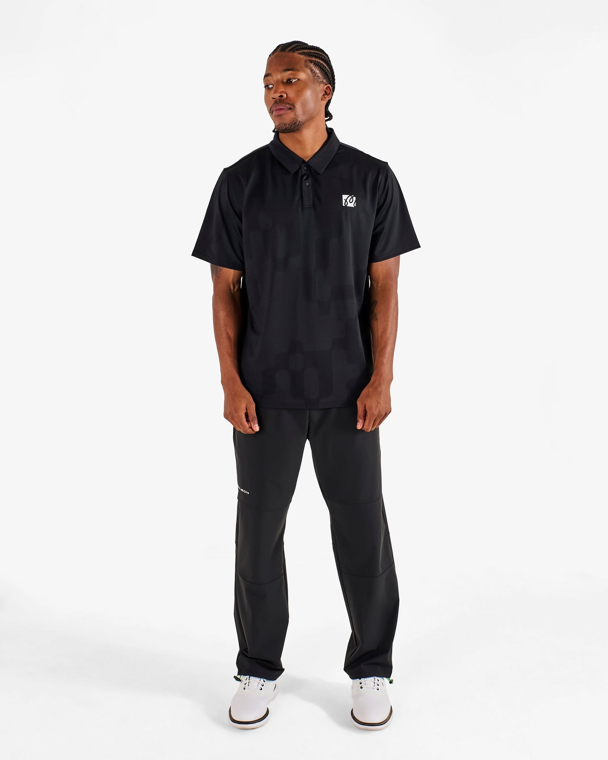 PERFORMANCE MESH PANELED POLO