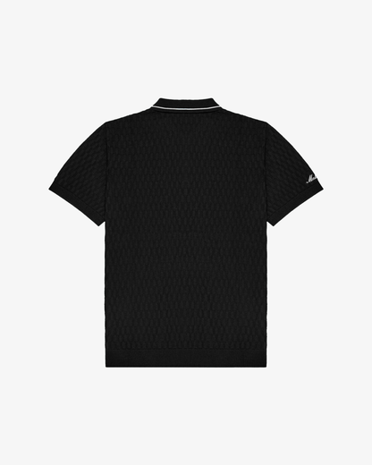 CREST KNIT POLO