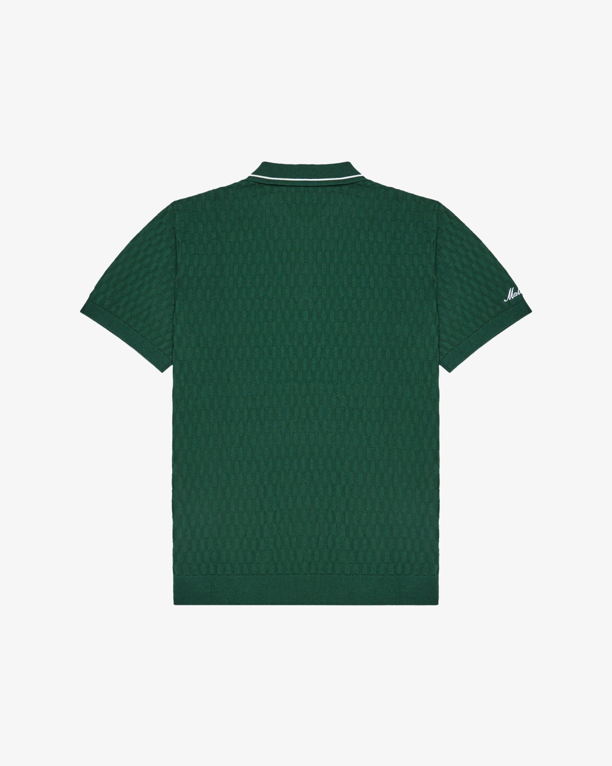 CREST KNIT POLO