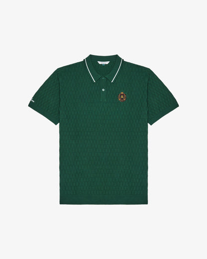 CREST KNIT POLO