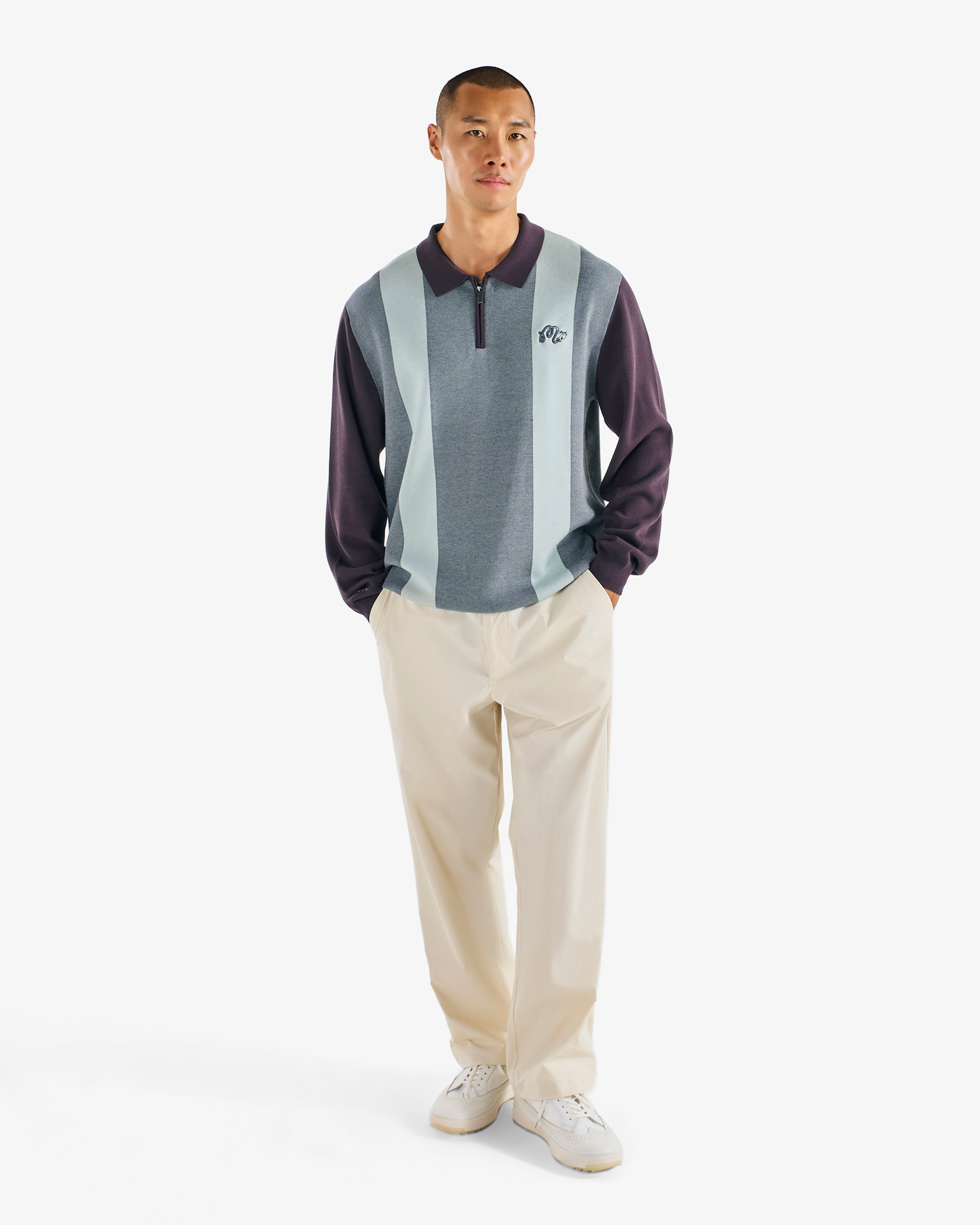 DOVE POLO SWEATER