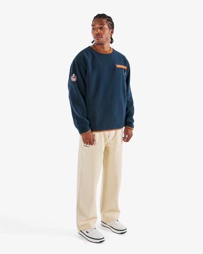 HUDSON SHERPA CREWNECK