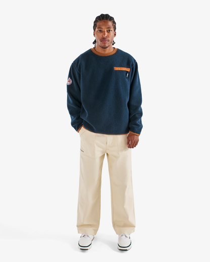 HUDSON SHERPA CREWNECK