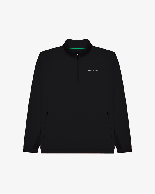PERFORMANCE QUARTER ZIP SHELL PULLOVER