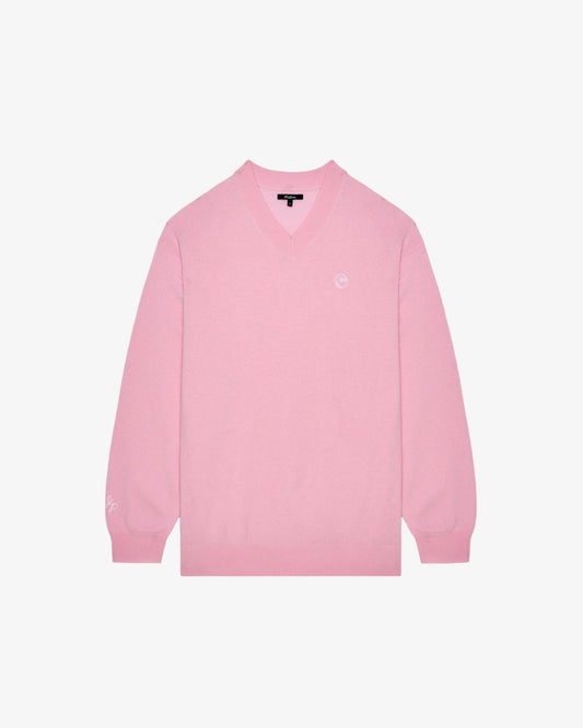 JESPER PARNEVIK V NECK MERINO WOOL SWEATER