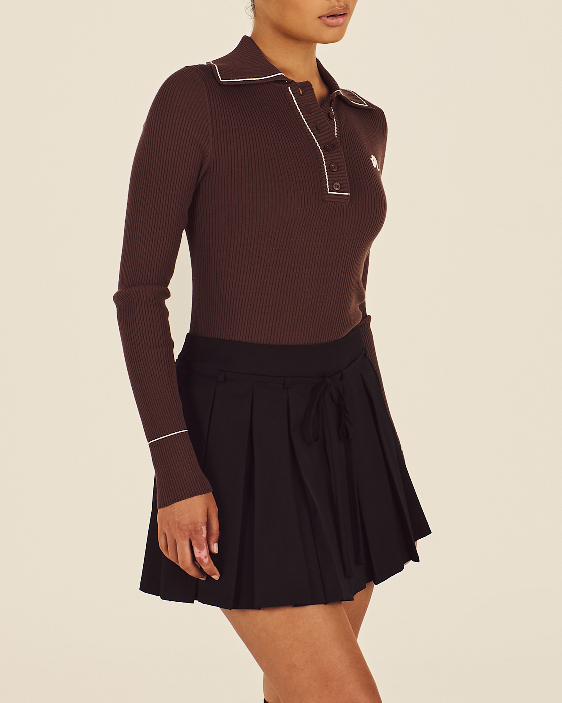 AGATHA KNIT POLO
