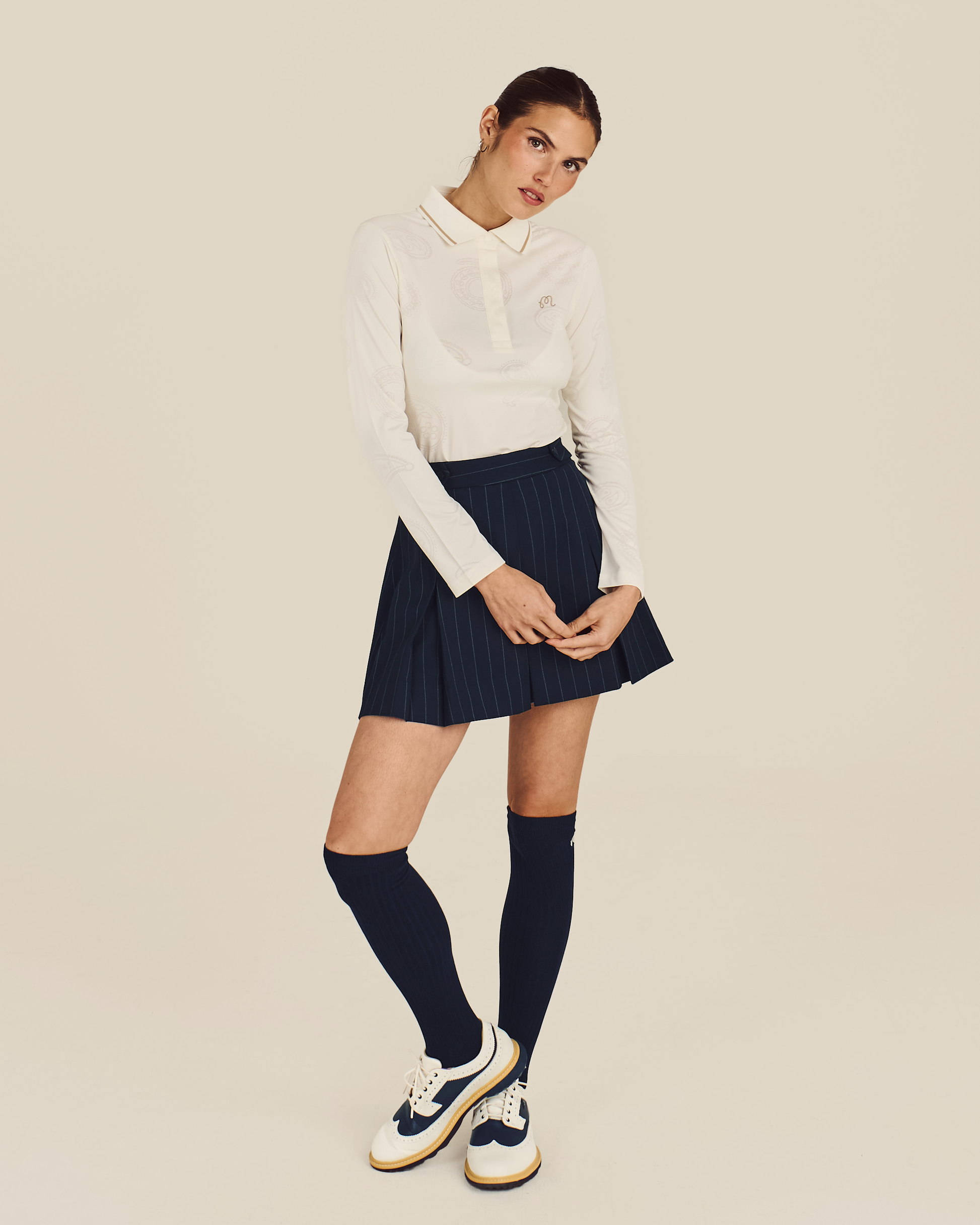 VENUS PAISLEY POLO