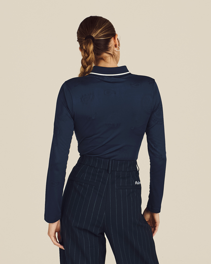 VENUS PAISLEY POLO