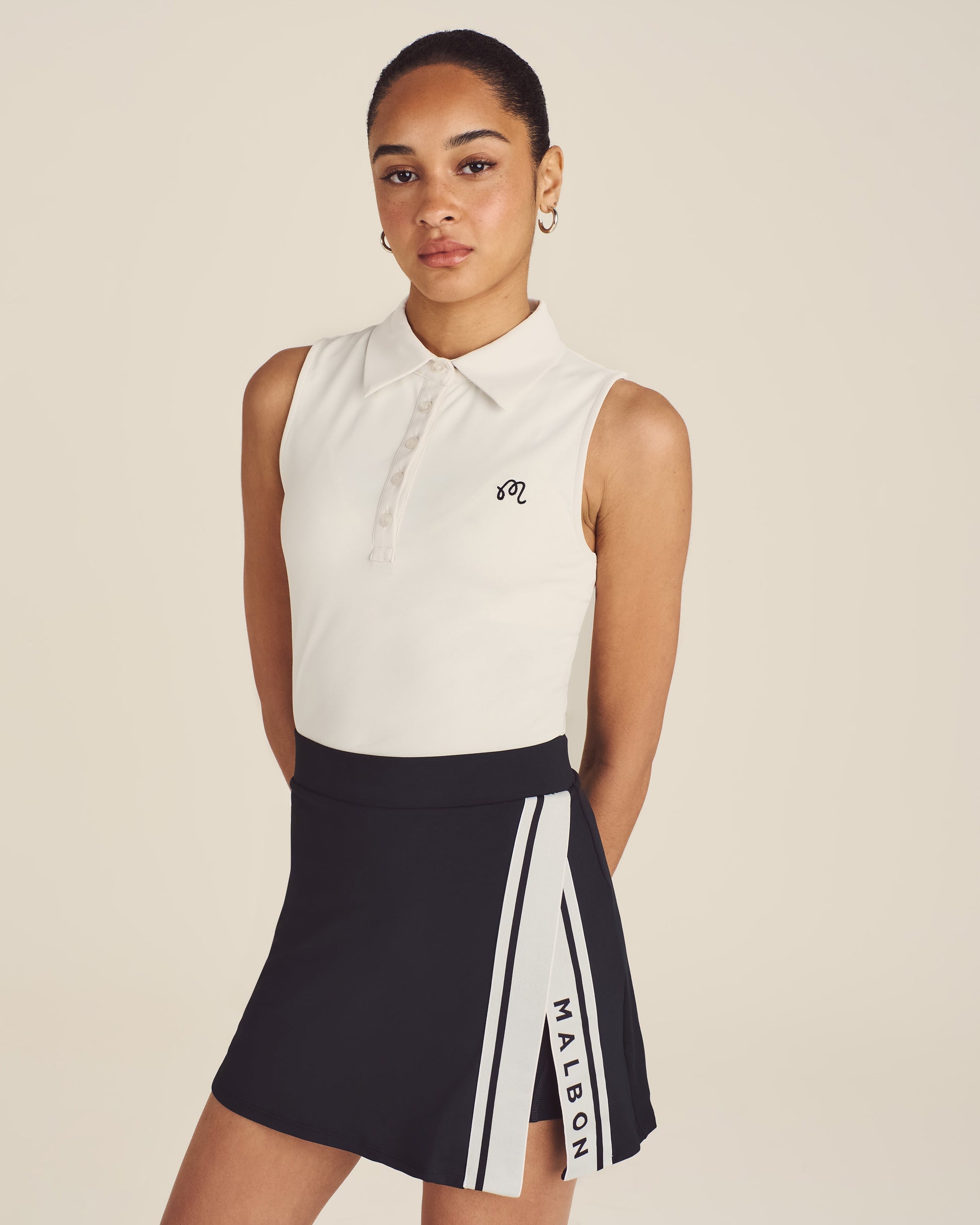 CLAUDIA SLEEVELESS POLO