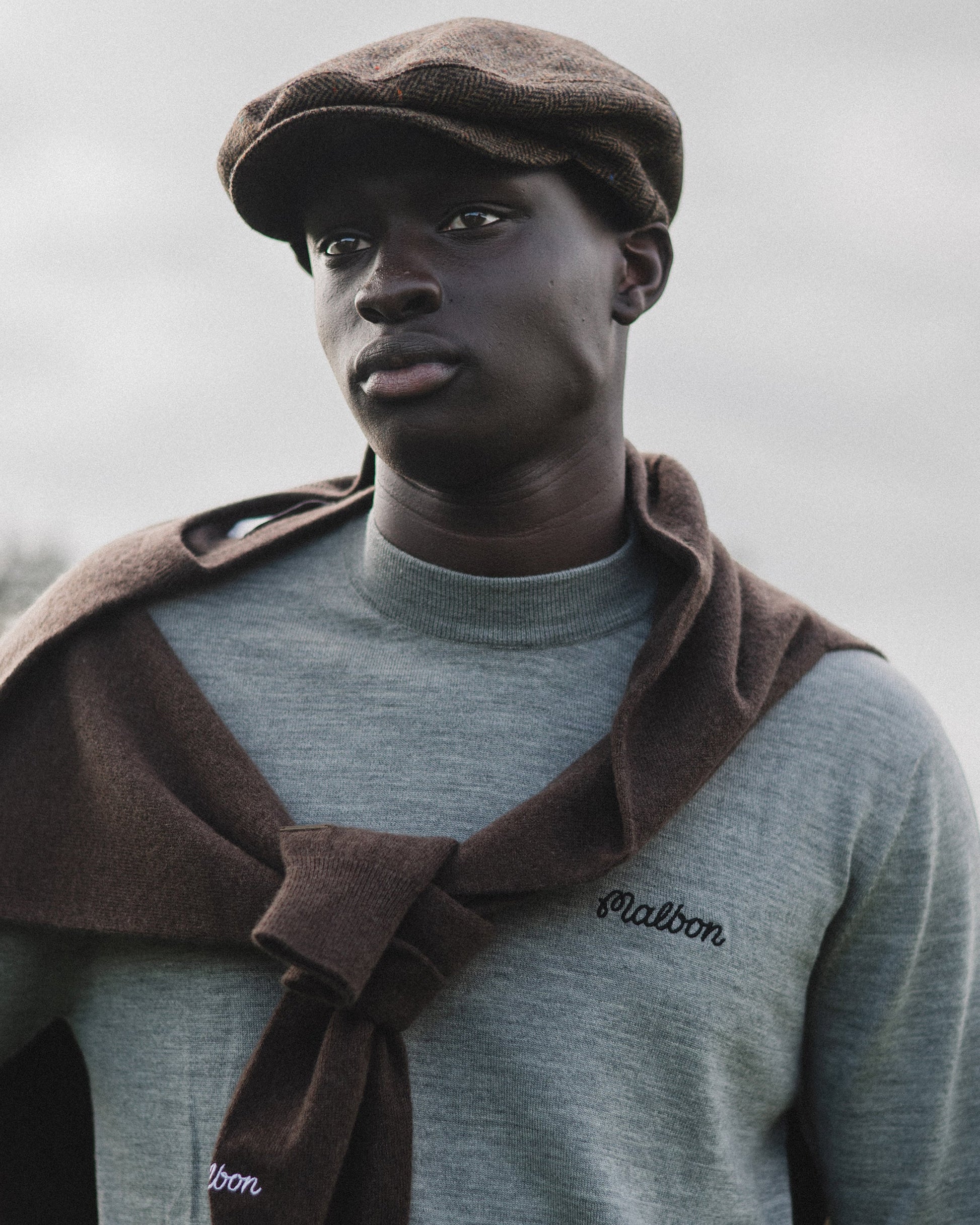 JOHNSTONS MOCKNECK MERINO SWEATER